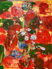 Optimism 2024 24x24 Acrylic on Canvas Original Painting by Frances Bildner - 0