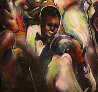 Good Times Jungle Club, The Savoy 1991 55x55 Original Painting by Billy Dee Williams - 2 Good Times Jungle Club, The Savoy 1991 55x55 Original Painting by Billy Dee Williams - 2
