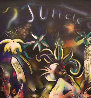 Good Times Jungle Club, The Savoy 1991 55x55 Original Painting by Billy Dee Williams - 4 Good Times Jungle Club, The Savoy 1991 55x55 Original Painting by Billy Dee Williams - 4