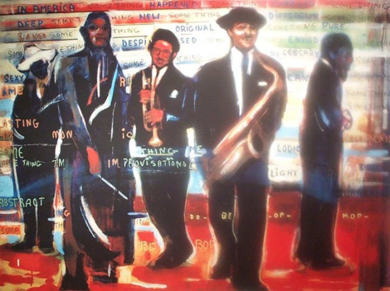 Bebop AP 2001 40x52 Limited Edition Print by Billy Dee Williams Bebop AP 2001 40x52 Limited Edition Print by Billy Dee Williams
