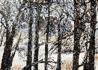 Hidden 2005 36x48 Super Huge Original Painting by JoAnne Bird - 0 Hidden 2005 36x48 Super Huge Original Painting by JoAnne Bird - 0