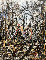 Untitled Landscape 30x24 Original Painting by JoAnne Bird - 0 Untitled Landscape 30x24 Original Painting by JoAnne Bird - 0