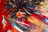 Dog Soldier 1989 36x50 - Huge  Original Painting by JoAnne Bird - 2