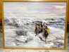 Untitled Winter Landscape 2004 32x42 - Huge Original Painting by JoAnne Bird - 1