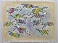A Dream of Flying Ponies 1978 Limited Edition Print by Earl Biss - 1 A Dream of Flying Ponies 1978 Limited Edition Print by Earl Biss - 1