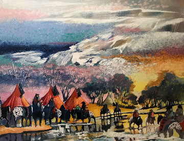 Red Lodge 1991 Limited Edition Print - Earl Biss