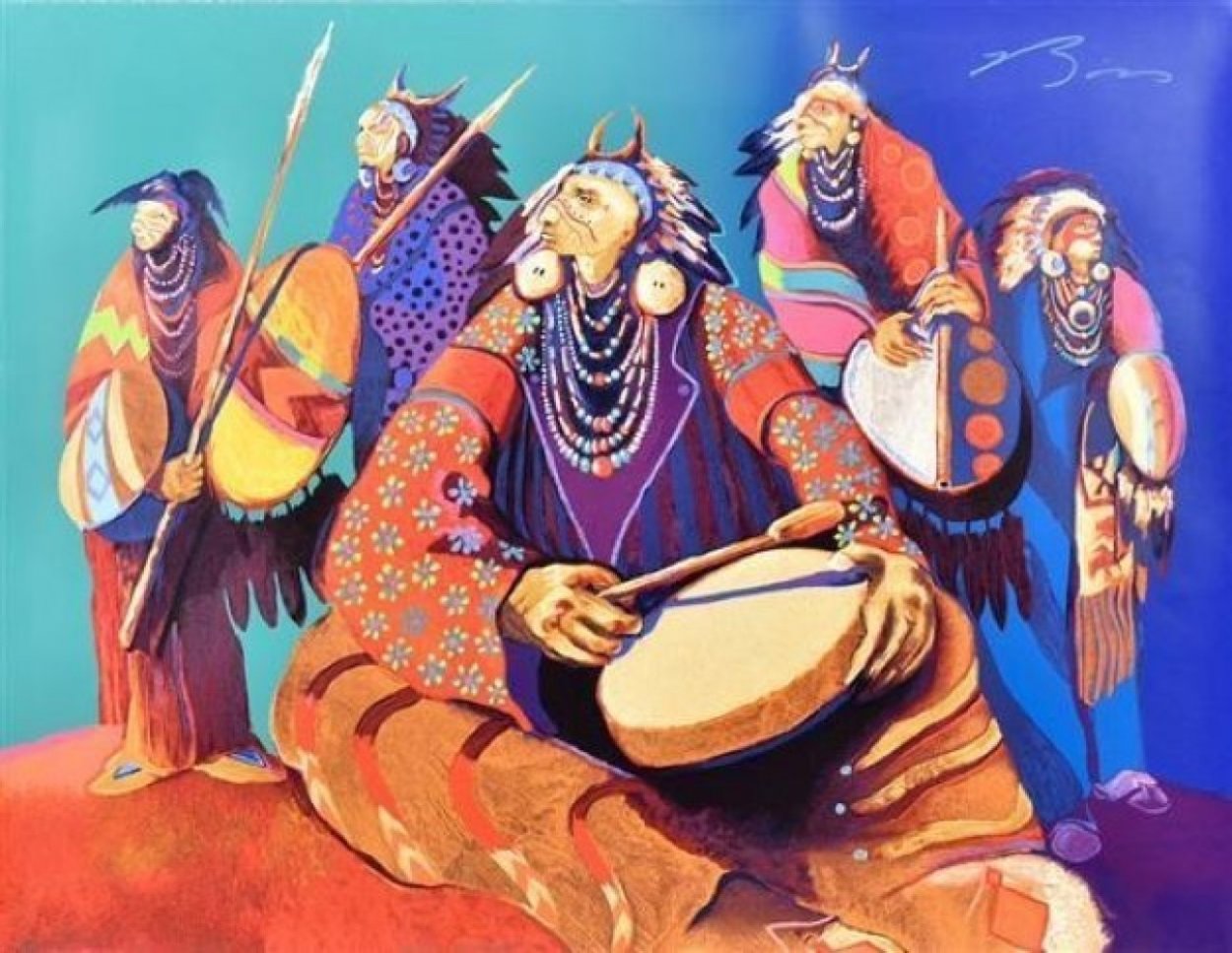 Rhythm of the Restless  1989 Limited Edition Print by Earl Biss