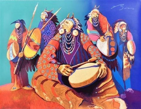 Rhythm of the Restless  1989 Limited Edition Print - Earl Biss