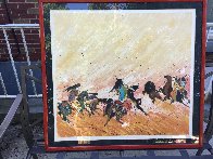 Buffalo Hunt 1980 Limited Edition Print by Earl Biss - 1 Buffalo Hunt 1980 Limited Edition Print by Earl Biss - 1