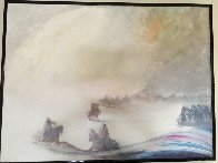 Visions of the Fog in the Morning 1985 42x62 Original Painting by Earl Biss - 1 Visions of the Fog in the Morning 1985 42x62 Original Painting by Earl Biss - 1