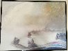 Visions of the Fog in the Morning 1985 42x62 Original Painting by Earl Biss - 1