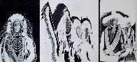 Untitled Set of 3 Drawings- 2 at 14 x 11 inches & 1 at 14 x 17 Inches Drawing by Earl Biss - 0 Untitled Set of 3 Drawings- 2 at 14 x 11 inches & 1 at 14 x 17 Inches Drawing by Earl Biss - 0