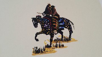Stalking With Medicine That Speaks Like Thunder Limited Edition Print - Earl Biss Stalking With Medicine That Speaks Like Thunder Limited Edition Print - Earl Biss