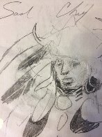 Soal Chief 1994 11x14 double sided Drawing by Earl Biss - 2 Soal Chief 1994 11x14 double sided Drawing by Earl Biss - 2