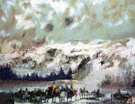 Another Storm Along the Rockies 1995 Limited Edition Print - Earl Biss