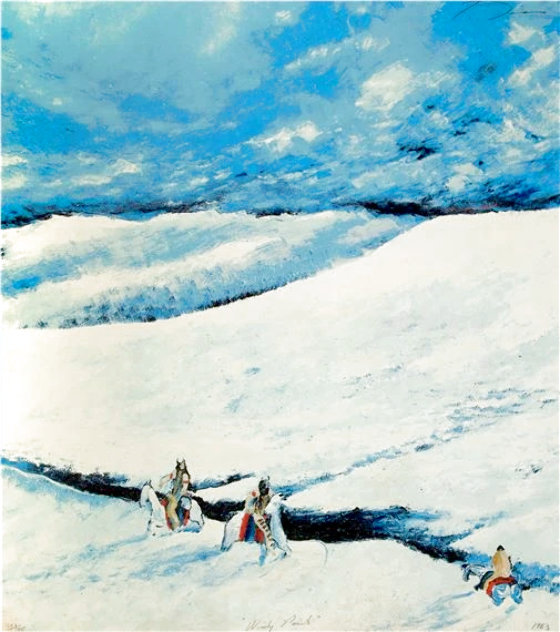 Windy Point 1983 - Huge Limited Edition Print by Earl Biss