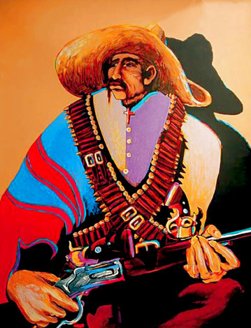 Poncho Villa in His Sunday Best 1990 - Huge Limited Edition Print - Earl Biss