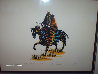 Stalking with Medicine That Speaks Like Thunder 1986 15x20 Unique Embellished Limited Edition Print by Earl Biss - 3 Stalking with Medicine That Speaks Like Thunder 1986 15x20 Unique Embellished Limited Edition Print by Earl Biss - 3