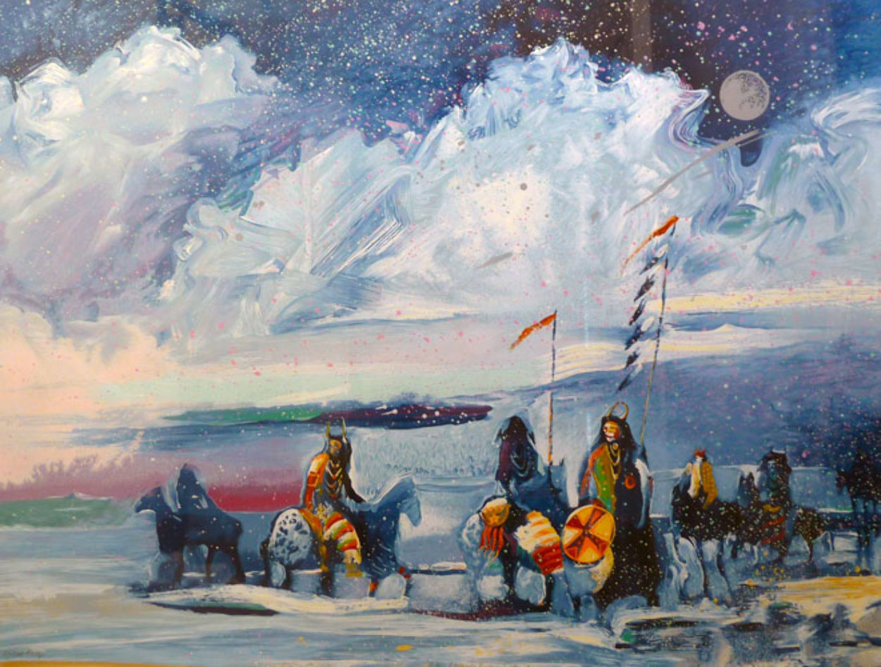 War Flags on Broken Waters #1 in edition 1988 Limited Edition Print by Earl Biss War Flags on Broken Waters #1 in edition 1988 Limited Edition Print by Earl Biss