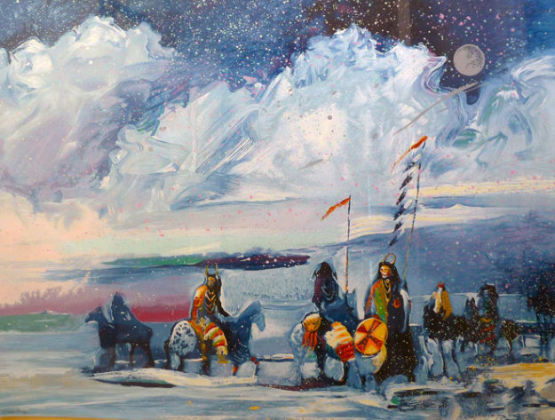 War Flags on Broken Waters #1 in edition 1988 Limited Edition Print by Earl Biss War Flags on Broken Waters #1 in edition 1988 Limited Edition Print by Earl Biss