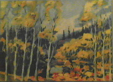 Autumn in the Rockies 1983 Limited Edition Print - Earl Biss Autumn in the Rockies 1983 Limited Edition Print - Earl Biss