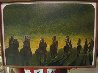 North American Indians in the Process of Vanishing 1971 19x28 Original Painting by Earl Biss - 0