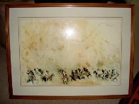 Turning in War Dust 1984 Limited Edition Print by Earl Biss - 6 Turning in War Dust 1984 Limited Edition Print by Earl Biss - 6