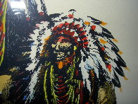 Old Chiefs Posing 1986 Limited Edition Print by Earl Biss - 1