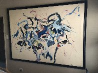 Dream of Wild Horses 1980 64x88 Original Painting by Earl Biss - 4 Dream of Wild Horses 1980 64x88 Original Painting by Earl Biss - 4