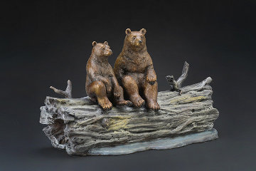 Moonlighters Bronze Sculpture AP 15 in Sculpture - Robert Bissell Moonlighters Bronze Sculpture AP 15 in Sculpture - Robert Bissell