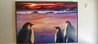 Emperors At the Dawn 1997 -  32x47 Huge Original Painting by Robert Bissell - 1