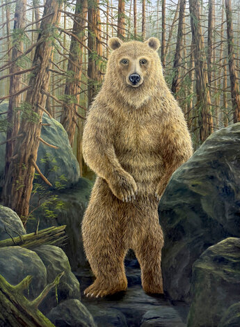 Revenant II - Oil on Canvas - 60x41 - Huge Original Painting - Robert Bissell