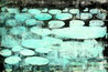 Green Lilly Pads Monoprint HS 11x17 HS Works on Paper (not prints) by Emil Bisttram - 0 Green Lilly Pads Monoprint HS 11x17 HS Works on Paper (not prints) by Emil Bisttram - 0