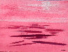 Transcendental Landscape in Pink 1940 15x19 Works on Paper (not prints) by Emil Bisttram - 1