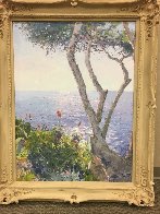 Mediterranean Shore 2002 39x50 Original Painting by Pierre Bittar - 1 Mediterranean Shore 2002 39x50 Original Painting by Pierre Bittar - 1