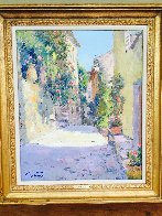 Hauts De Cagnes 28x32 Original Painting by Pierre Bittar - 2 Hauts De Cagnes 28x32 Original Painting by Pierre Bittar - 2