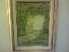 Archway 1957 34x26 (Early) Huge Original Painting by Pierre Bittar - 1