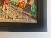 Bouquinistes De Notre-dame 9x11 Paris Original Painting by Antoine Blanchard - 4 Bouquinistes De Notre-dame 9x11 Paris Original Painting by Antoine Blanchard - 4