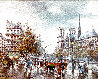 Untitled Paris Cityscape - France Limited Edition Print by Eveline Blanchard - 0