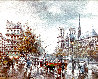 Untitled Paris Cityscape - France - Notre Dame Limited Edition Print by Eveline Blanchard - 0