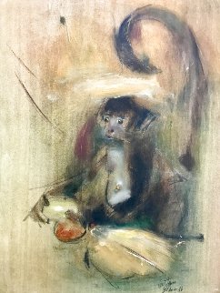Dynamite Gus 1946 33x27 Original Painting - Antonio Blanco Dynamite Gus 1946 33x27 Original Painting - Antonio Blanco