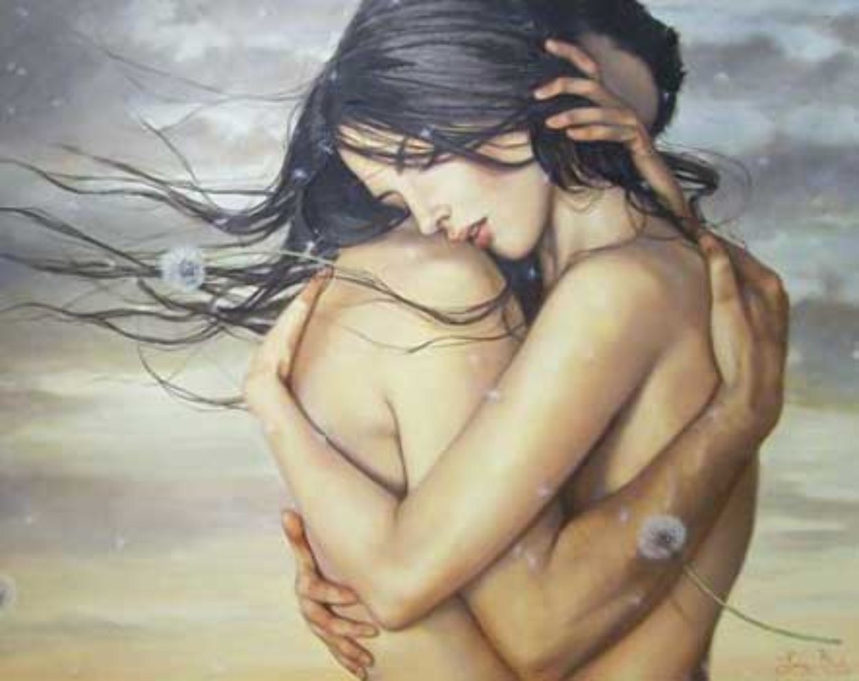 Promise 30x36 Original Painting by Lauri Blank Promise 30x36 Original Painting by Lauri Blank