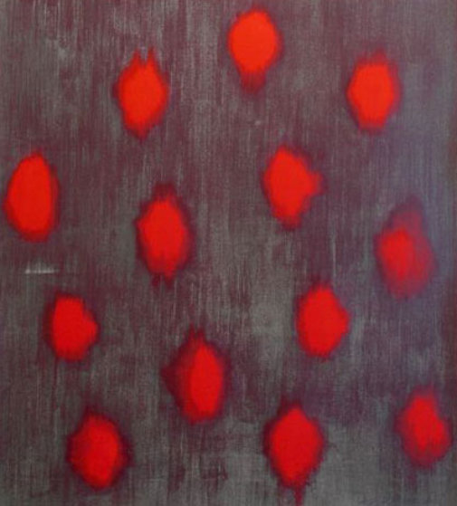 Throbbing Hearts 2005 Limited Edition Print by Ross Bleckner Throbbing Hearts 2005 Limited Edition Print by Ross Bleckner