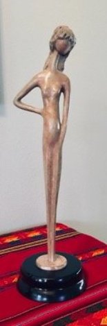 Maternity Bronze Sculpture 18 in Sculpture - Ruth Bloch