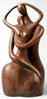 Entanglement I Bronze Sculpture 2000 27 in. Huge Sculpture - Ruth Bloch Entanglement I Bronze Sculpture 2000 27 in. Huge Sculpture - Ruth Bloch