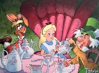 Teatime With Alice 2007 Limited Edition Print by Toby Bluth - 0