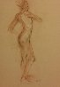 Nude 3, Double-Sided 1987 25x19 Works on Paper (not prints) by Toby Bluth - 1