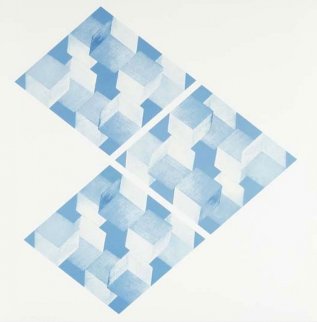 Untitled From the 4 X 4 X 4 Portfolio Limited Edition Print - Mel Bochner Untitled From the 4 X 4 X 4 Portfolio Limited Edition Print - Mel Bochner