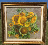 Sunflowers 1999 27x29 Original Painting by Andrei Bogachev - 1