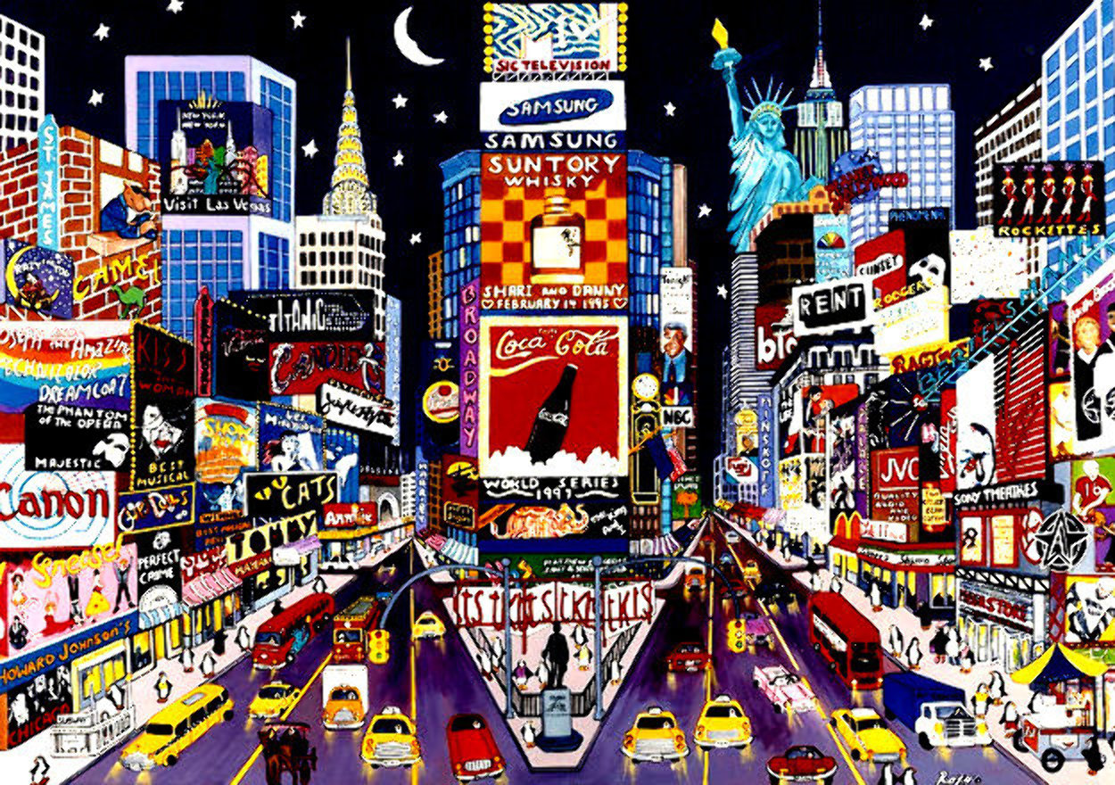 New York Glitter Limited Edition Print by Sharie Hatchett Bohlmann New York Glitter Limited Edition Print by Sharie Hatchett Bohlmann